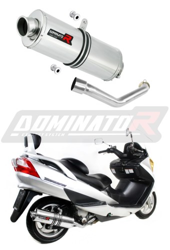 Прямоток Suzuki BURGMAN 400 2003 - 2006 DOMINATOR овальный