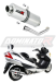 Прямоток Suzuki BURGMAN 400 2003 - 2006 DOMINATOR овальный