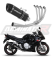 Полная система выхлопа Suzuki GSXF 650 2007 - 2016 DOMINATOR HP1 черный