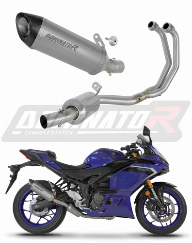 Полная система выхлопа Yamaha YZF-R3 2019 - 2024 DOMINATOR HP8