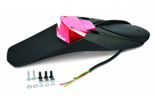 Заднє крило та стоп сигнал 2,1/5W POLISPORT 8563000001 чорний 