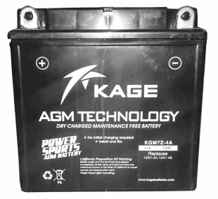 Аккумулятор KAGE KGM7Z-4A