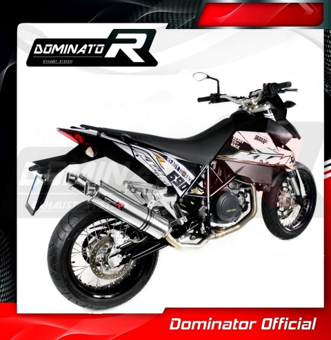 Прямоток DOMINATOR KTM 690 SM SUPERMOTO круглый