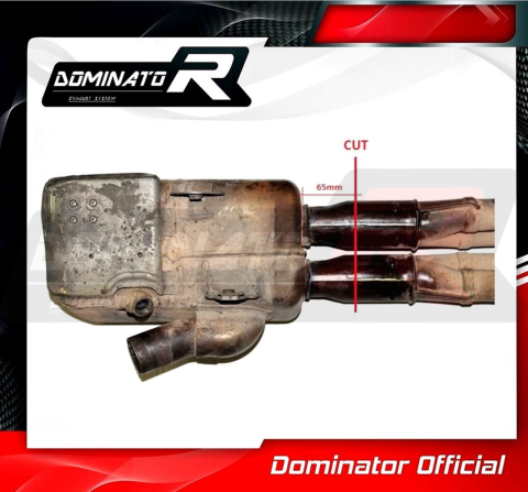 Выхлопной коллектор DOMINATOR YAMAHA YZF R6 DECAT 2010 - 2016