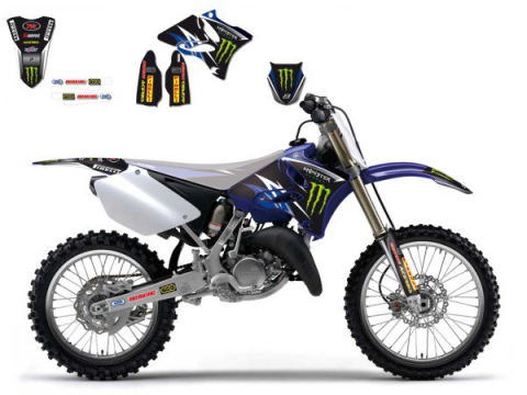 Комплект наклеек YAMAHA YZ 125/250 '02-'13 BLACKBIRD E2231R