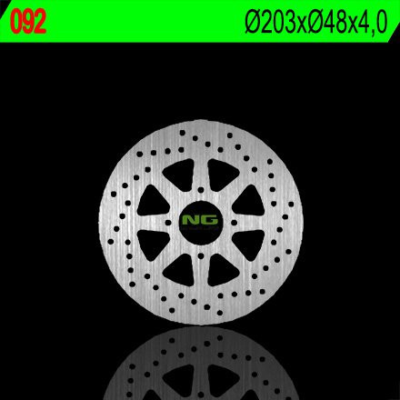 Гальмівний диск задній задній YAMAHA TZR 50R '93-'96 (203X48X4) (4X8,5MM) NG092