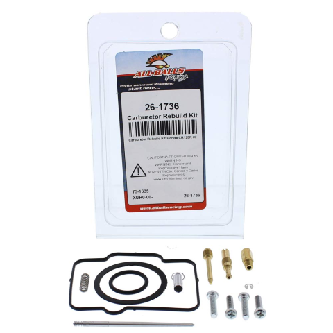 Ремкомплект карбюратора 4 RIDE AB26-1736