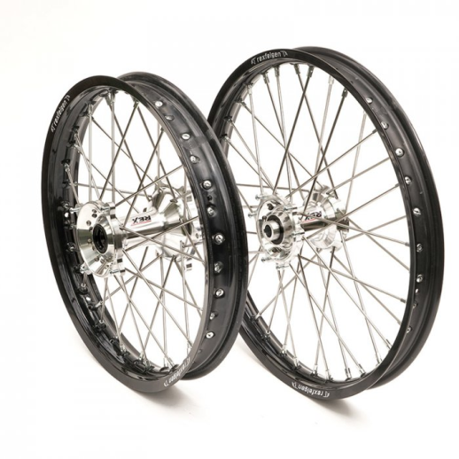Колісний диск R18 2.15 KTM HAAN WHEELS H2211031 ступиця 20мм чорний/срібний