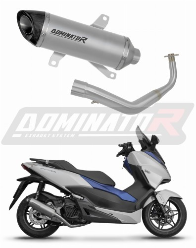 Полная система выхлопа Honda NSS 125 FORZA 2017 - 2020 DOMINATOR HP8 