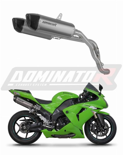 Прямоток Kawasaki ZX10R 2006 - 2007 DOMINATOR HP6 
