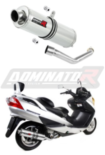 Прямоток Suzuki BURGMAN 400 2003 - 2006 DOMINATOR круглый