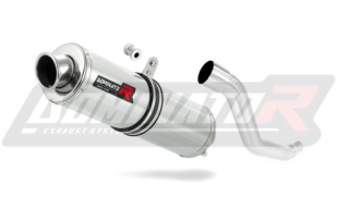 Прямоток Suzuki XF 650 Freewind 1997 - 2003 DOMINATOR круглый