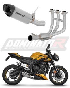 Полная система выхлопа Triumph Street Triple 765 RS 2024 - 2025 DOMINATOR HP8