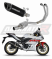 Полная система выхлопа Yamaha YZF-R3 2019 - 2024 DOMINATOR HP8 черный