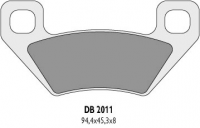 Тормозные колодки DELTA BRAKING DB2011OR-D (FA395)