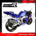 Прямоток DOMINATOR YAMAHA YZF R1 1000 RN04 HP1 1998 - 2001 