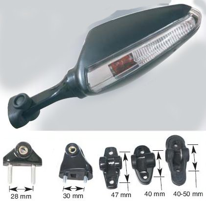 Дзеркало універсальне FAR 6665 ліве