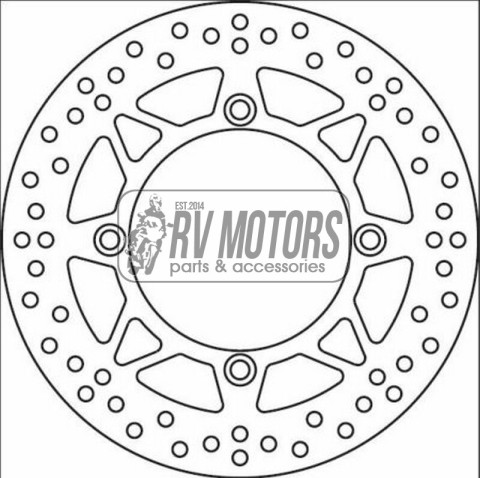 Тормозной диск BREMBO BRM 68B407B5