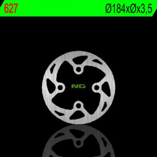 Тормозной диск NG передний MONTESA COTA 250/260/288315 04-18 (184X3,5MM) (4X18,5MM) NG626