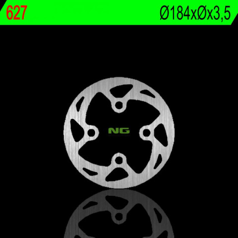 Тормозной диск NG передний MONTESA COTA 250/260/288315 04-18 (184X3,5MM) (4X18,5MM) NG626