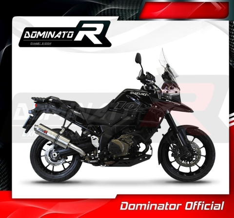 Прямоток DOMINATOR SUZUKI DL 1050 V-STROM 2020 - 2021 овальный 