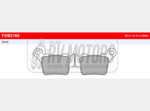 Тормозные колодки FERODO FDB2165SG