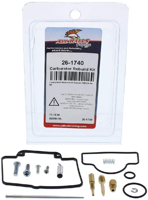 Ремкомплект карбюратора 4 RIDE AB26-1740