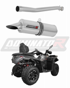Прямоток CF MOTO C Force 625 Touring 2024 DOMINATOR круглый 