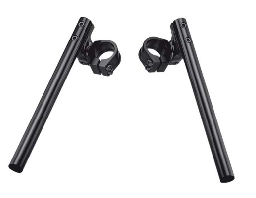 Клипон ACCEL модель стрит крепление 50мм цвет чёрный MH0350BK