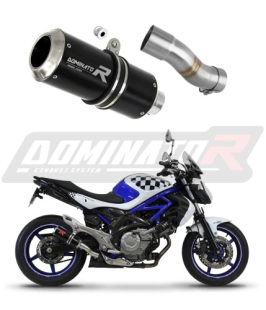 Прямоток Suzuki SFV 650 GLADIUS 2009 - 2015 DOMINATOR GP черный