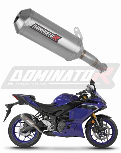Прямоток Yamaha YZF-R3 2025 - 2026 DOMINATOR овальный G2