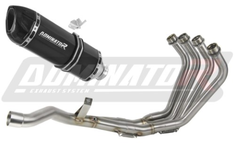 Полная система выхлопа Yamaha XJ6N / XJ6S / XJ6F Diversion 2009 - 2016 DOMINATOR HP1 черный