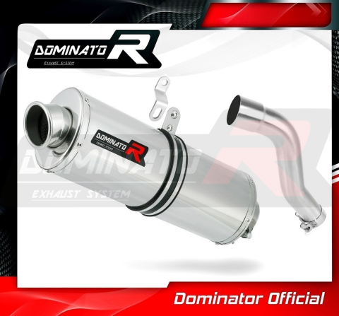 Прямоток DOMINATOR HONDA XL 700 V TRANSALP 2007 - 2014 овальный