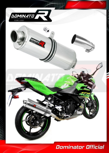 Прямоток DOMINATOR KAWASAKI EX400 NINJA 400 ABS 2018 - 2019 овальный