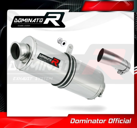 Прямоток DOMINATOR KAWASAKI EX400 NINJA 400 ABS 2018 - 2019 овальный