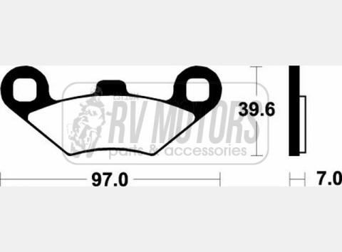 Тормозные колодки SBS 716RSI