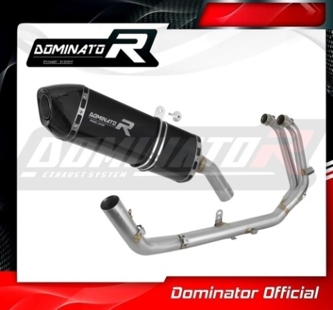 Полная система выхлопа Aprilia Tuareg 660 2021 - 2023 DOMINATOR HP7 черный