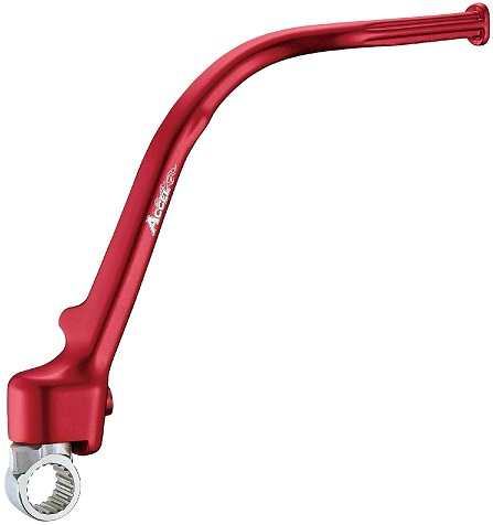Лапка кикстартера HONDA CRF 450R '09-'16 ACCEL KST102RD красный