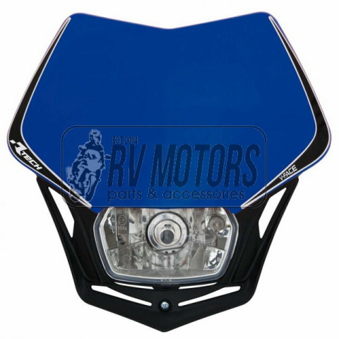 Обтекатель с фарой Кросс RACETECH MASKBLNR008 