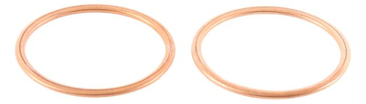 Прокладка выхлопного коллектора KAWASAKI VN1500 87-99, VN1500E CLASSIC 98-04, VN1500N '00-08, VN1600 MEAN STREAK 02-08, VN1600 05-08, VN1700 09-21, VN750 VULCAN 86-06, SUZUKI VZ1600 04-05 (KPL-2SZT) WINDEROSA 823127