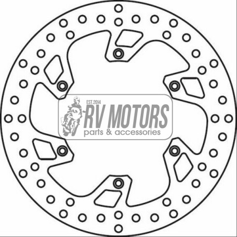 Тормозной диск BREMBO BRM 68B407B8