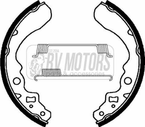 Тормозные колодки SBS 2053