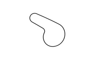 Прокладка водяной помпы Kawasaki 92055-0889