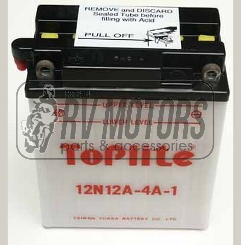 Акумулятор TOPLITE 12N12A-4A-1