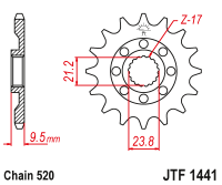 Приводная звезда JT JTF1441.13 (PBR 2133)
