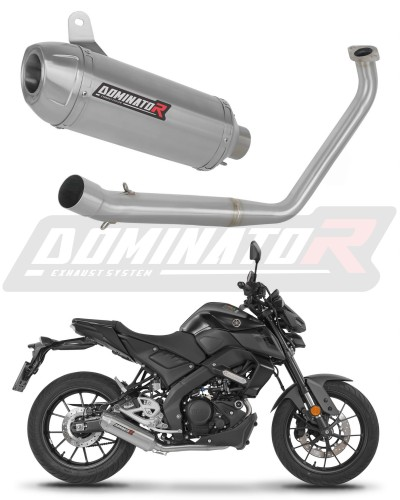 Полная система выхлопа Yamaha MT 125 2020 DOMINATOR S3
