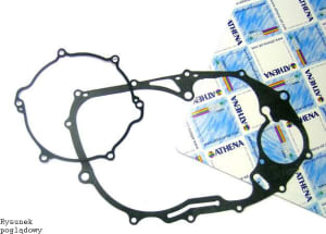 Прокладка крышки сцепления YAMAHA TY 250 '76-'80 (OEM:4341546100) ATHENA S410485008061