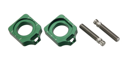 Натягувач приводного ланцюга KAWASAKI KXF 250/450 &#39;04-&#39;14 зелений ACCEL AB25GR