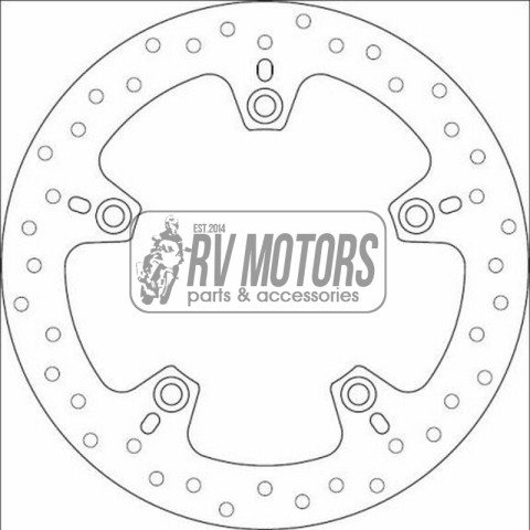 Тормозной диск BREMBO BRM 68B407C0