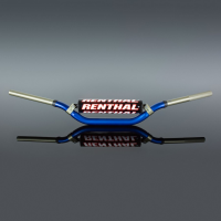 Алюминиевый руль RENTHAL 28.6 mm Синий 918-01-BU-02-184